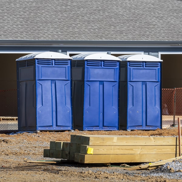 are there any restrictions on where i can place the portable restrooms during my rental period in West Little River Florida